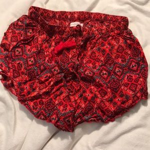 abercrombie flows xs shorts with tassel